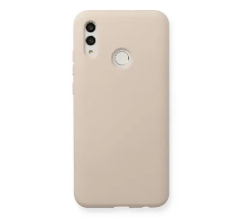 Huawei P Smart 2019 Kılıf Nano içi Kadife Silikon - Pudra