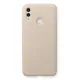 Huawei P Smart 2019 Kılıf Nano içi Kadife Silikon - Pudra