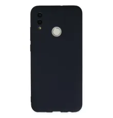 Huawei P Smart 2019 Kılıf Nano içi Kadife Silikon - Lacivert