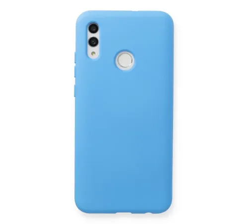 Huawei P Smart 2019 Kılıf Nano içi Kadife Silikon - Mavi