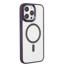 Apple iPhone 13 Pro Kılıf Room Magneticsafe Silikon - Derin Mor