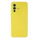 Vivo V23 5G Kılıf Nano içi Kadife Silikon - Sarı