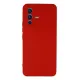 Vivo V23 5G Kılıf Nano içi Kadife Silikon - Kırmızı