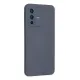 Vivo V23 5G Kılıf Nano içi Kadife Silikon - Gri