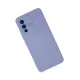 Vivo V23 5G Kılıf Nano içi Kadife Silikon - Lila