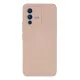 Vivo V23 5G Kılıf Nano içi Kadife Silikon - Pudra