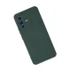Vivo V23 5G Kılıf Nano içi Kadife Silikon - Koyu Yeşil
