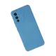 Vivo V23 5G Kılıf Nano içi Kadife Silikon - Mavi
