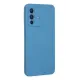 Vivo V23 5G Kılıf Nano içi Kadife Silikon - Mavi
