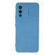 Vivo V23 5G Kılıf Nano içi Kadife Silikon - Mavi