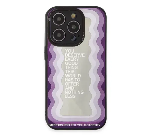 Apple iPhone 12 Pro Max Kılıf Mirror Desenli Kapak - Mirror - 5