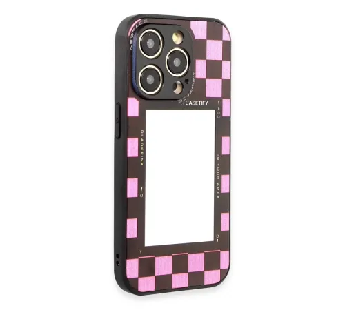 Apple iPhone 12 Pro Max Kılıf Mirror Desenli Kapak - Mirror - 8