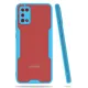 Samsung Galaxy A02S Kılıf Platin Silikon - Mavi