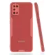 Samsung Galaxy A02S Kılıf Platin Silikon - Pembe