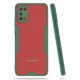 Samsung Galaxy A02S Kılıf Platin Silikon - Yeşil