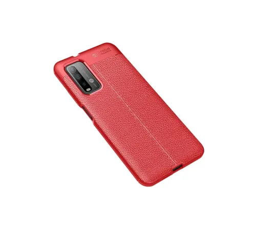 Xiaomi Redmi 9T Kılıf Auto Focus Kapak - Kırmızı