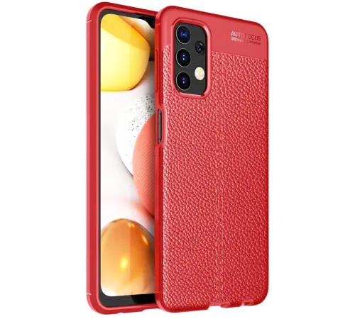 Samsung Galaxy A13 4G Kılıf Auto Focus Kapak - Kırmızı