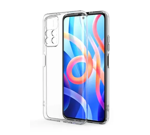 Xiaomi Poco M4 Pro 4G Kılıf Lüx Şeffaf Silikon