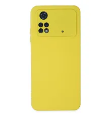 Xiaomi Poco M4 Pro 4G Kılıf Nano içi Kadife Silikon - Sarı