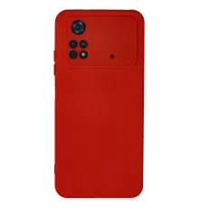 Xiaomi Poco M4 Pro 4G Kılıf Nano içi Kadife Silikon - Kırmızı