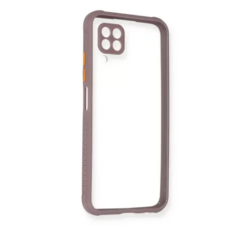 Huawei P40 Lite Kılıf Miami Şeffaf Silikon - Açık Mor