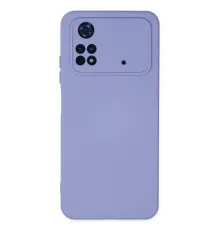 Xiaomi Poco M4 Pro 4G Kılıf Nano içi Kadife Silikon - Lila