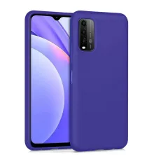 Xiaomi Redmi 9T Kılıf Nano içi Kadife Silikon - Mor