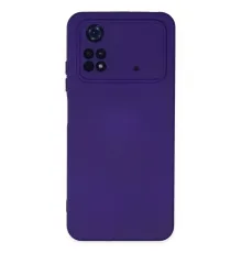 Xiaomi Poco M4 Pro 4G Kılıf Nano içi Kadife Silikon - Mor
