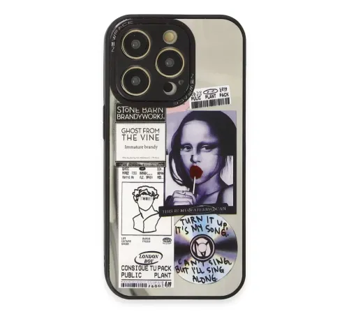 Apple iPhone 14 Pro Kılıf Mirror Desenli Kapak - Mirror - 2