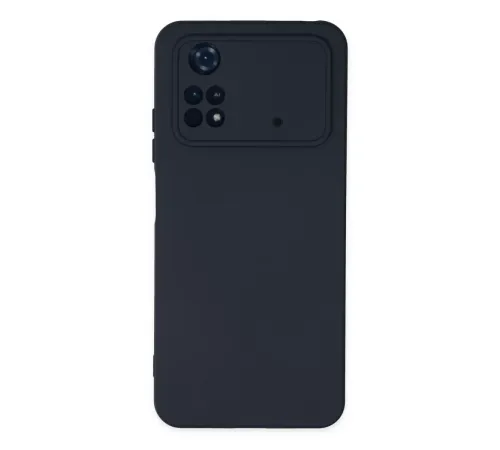 Xiaomi Poco M4 Pro 4G Kılıf Nano içi Kadife Silikon - Lacivert