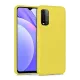 Xiaomi Redmi 9T Kılıf Nano içi Kadife Silikon - Sarı