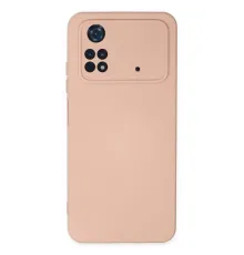 Xiaomi Poco M4 Pro 4G Kılıf Nano içi Kadife Silikon - Pudra