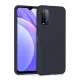 Xiaomi Redmi 9T Kılıf Nano içi Kadife Silikon - Siyah