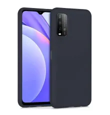 Xiaomi Redmi 9T Kılıf Nano içi Kadife Silikon - Siyah