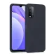 Xiaomi Redmi 9T Kılıf Nano içi Kadife Silikon - Siyah