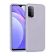 Xiaomi Redmi 9T Kılıf Nano içi Kadife Silikon - Lila