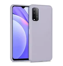Xiaomi Redmi 9T Kılıf Nano içi Kadife Silikon - Lila