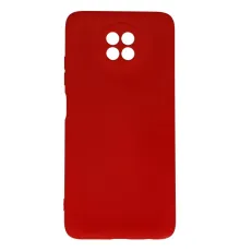 Xiaomi Redmi Note 9 5G Kılıf Nano içi Kadife Silikon - Kırmızı