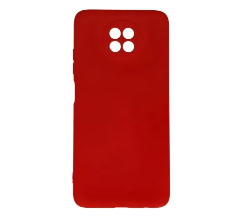 Xiaomi Redmi Note 9 5G Kılıf Nano içi Kadife Silikon - Kırmızı