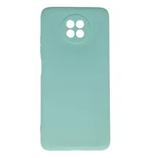 Xiaomi Redmi Note 9 5G Kılıf Nano içi Kadife Silikon - Turkuaz