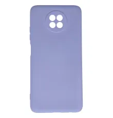 Xiaomi Redmi Note 9 5G Kılıf Nano içi Kadife Silikon - Lila