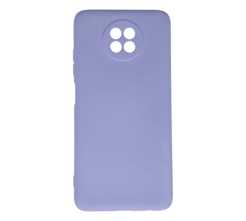 Xiaomi Redmi Note 9 5G Kılıf Nano içi Kadife Silikon - Lila