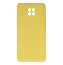 Xiaomi Redmi Note 9 5G Kılıf Nano içi Kadife Silikon - Sarı