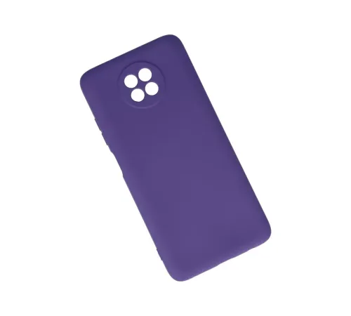 Xiaomi Redmi Note 9 5G Kılıf Nano içi Kadife Silikon - Mor
