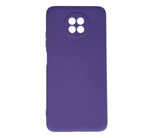 Xiaomi Redmi Note 9 5G Kılıf Nano içi Kadife Silikon - Mor