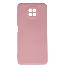 Xiaomi Redmi Note 9 5G Kılıf Nano içi Kadife Silikon - Pembe