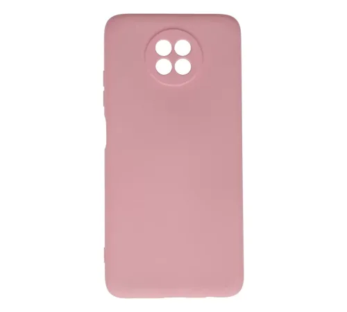 Xiaomi Redmi Note 9 5G Kılıf Nano içi Kadife Silikon - Pembe