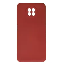 Xiaomi Redmi Note 9 5G Kılıf Nano içi Kadife Silikon - Kiremit
