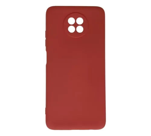 Xiaomi Redmi Note 9 5G Kılıf Nano içi Kadife Silikon - Kiremit