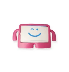 Apple iPad 4 9.7 Kılıf Karakter Tablet Silikon - Pembe
